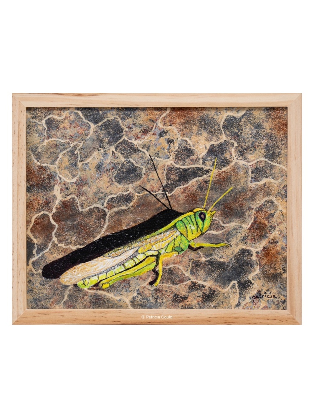 JEWEL OF THE DESERT - original acrylic on canvas painting